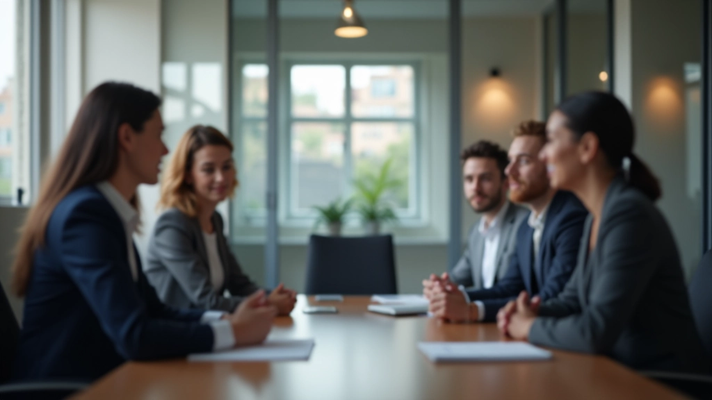 Riunione di team per discussione su biometria responsabile