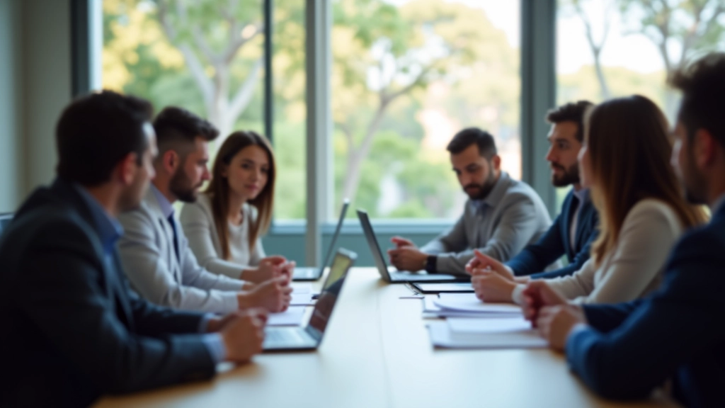 Riunione di esperti di etica tecnologica che discutono di responsabilità algoritmica